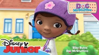 Doc McStuffins  Bike Rules  Official Disney Junior Africa [upl. by Eanahc]