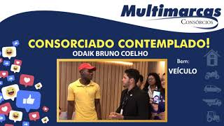 Novo Contemplado Multimarcas Consórcios 2019  Odaik Bruno [upl. by Eelesor]