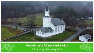 Gudsteneste frå Åsskard kyrkje [upl. by Trebo]