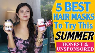 5 Best Hair Masks In India To Try This Summer  Get Manageable Smooth amp Shiny Hair [upl. by Alsi]