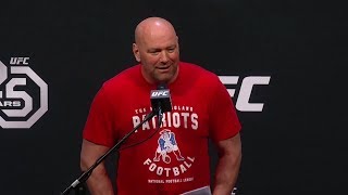 Dana White addresses Conor McGregors future in the UFC  ESPN [upl. by Borroff655]