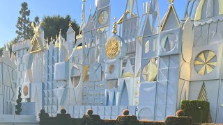 Its a small world ride at Disneyland California 🏰 [upl. by Hoisch]