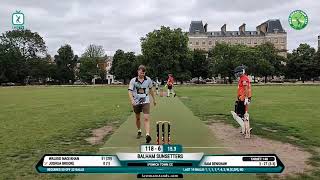 Balham Sunsetters vs Ipswich Town CC  London Lambeth  England [upl. by Odlanar]