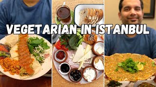 Vegetarian Food in Istanbul Turkey 🇹🇷 [upl. by Eceerehs783]