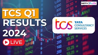 TCS Q1 Results LIVE I TCS FY25 Quarterly Earnings 2024 I TCS Q1 Results Today LIVE [upl. by Tammara]