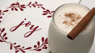 NonAlcoholic Coquito Recipe  How to make Puerto Rican Eggnog [upl. by Htrap487]