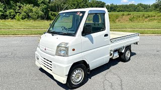 1999 MITSUBISHI MINICAB GDU62T  4WD  KEI TRUCK  JDM  WALK AROUND [upl. by Joshua]