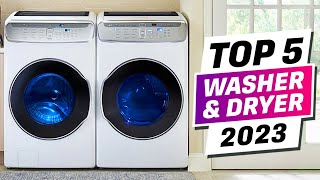 Top 5 Best Washer And Dryers You can Buy Right Now 2023 [upl. by Bazil]