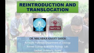 Reintroduction amp Translocation [upl. by Atul]