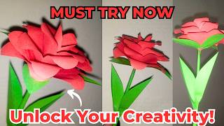 A4 Paper Flowers in 10 Minutes or Less [upl. by Grearson]