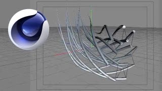 Cinema 4D Draw Tracer Tails Trailing Objects [upl. by Doerrer877]