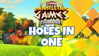 Golf Clash Panhellenic Games Holes in One [upl. by Rahs]