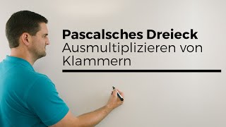 Pascalsches Dreieck zum Ausmultiplizieren von Klammern wichtig für hMethode [upl. by Granny]