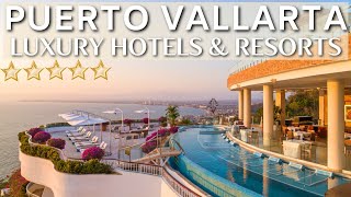 TOP 10 Best Luxury 5 Star Beachfront Hotels And Resorts In PUERTO VALLARTA Mexico [upl. by Sirovart]