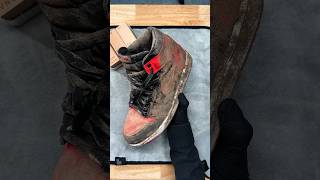 The BEST WAY To Clean Air Jordan 1 Satin Bred [upl. by Ecinert]