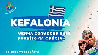 Kefalonia  Venha conhecer esse paraíso na Grécia 🇬🇷 [upl. by Ahsasal]