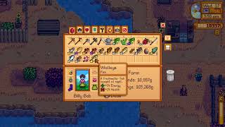 How to get a Walleye fish  Stardew Valley [upl. by Cammi]