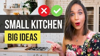 ✅ TOP 10 SMALL KITCHEN Interior Design Ideas and Home Decor  Tips and Trends [upl. by Presley741]