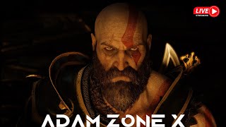 ADAM ZONE X Takes on GOD Of War FULL Story Mode Gameplay LIVE [upl. by Aronal980]