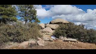 Scenic campground in the Hualapai Mountains southeast of Kingman Arizona ❄️ 🥶 ⛺️ [upl. by Ydospahr]