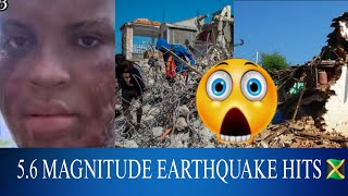 Major 68 magnitude Earthquake mash up Jamaica boyfren bvn up gurlfren she speaks out 1st time [upl. by Anivol]