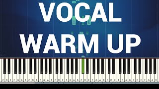 ♬ VOCAL WARM UPS 1 3 OCTAVES MAJOR SCALES ♬ [upl. by Alfredo12]