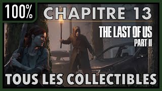 The Last of Us Part 2  Chapitre 13  100 Collectibles Artefacts journaux cartes pièces [upl. by Esli]