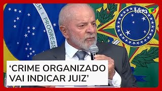 Lula diz que PCC e CV ‘estão em quase todos os Estados disputando eleições e elegendo vereadores’ [upl. by Etnaed]