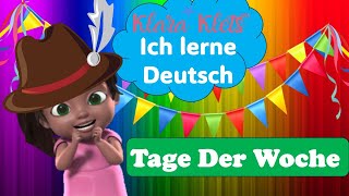 Deutsch  Tage der Woche Dae van die Week [upl. by Asen]