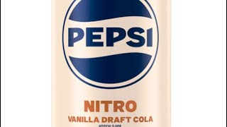 Pepsi Nitro vanilla draft cola [upl. by Ahkihs]