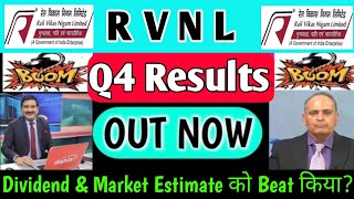 Rvnl Q4 Results 2024🎯  Rail Vikas Nigam Ltd Share  Rvnl Share Latest News Rail Vikas share today [upl. by Adelric433]