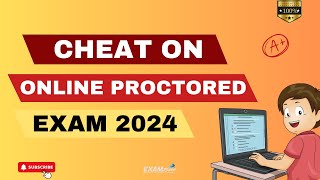 Best Ways How to Cheat on online proctored exam 2024 [upl. by Costa653]