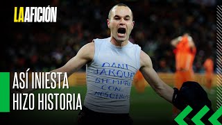 ¡Gracias infinitas Esta es la HISTORIA de Andrés Iniesta [upl. by Carce]