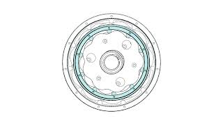 Double Dual Stage Cycloidal Gearbox [upl. by Betz]