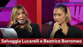 Selvaggia Lucarelli intervista Beatrice Borromeo quotIl principe e altre storiequot [upl. by Ardnik]