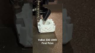 VzBot 330 AWD first calibration cube print 3dprinting 3dprinted vzbot330 [upl. by Rockie]