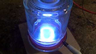 Demonstration of magnetron plasma [upl. by Herod]