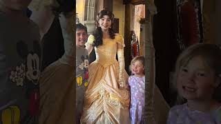 Princess meet and greet at Akershus Royal Banquet Hall Epcot disneylife disney disneyworld [upl. by Kealey]