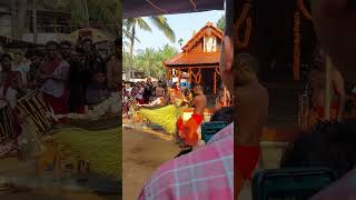 KaithaChamundi  kariyal Bhagavathi  kannur kerala theyyam theyyamkerala theyyapranthan viral [upl. by Ahsiekim]