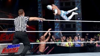 WWE Main Event  Sin Cara vs Antonio Cesaro WWE Main Event June 19 2013 [upl. by Atenik690]