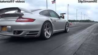 4000Hp of 997 Porsche racing DOR vs GTR Vette amp more [upl. by Hildegaard]