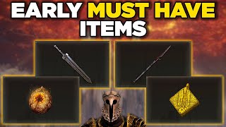 Early Must Have Items to become STRONG from the Start in Elden Ring [upl. by Starr]