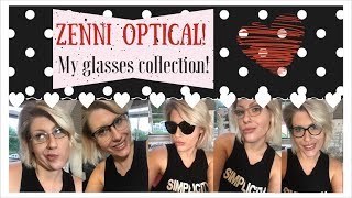 Zenni Optical Review and Haul My Glasses Collection [upl. by Oinesra]