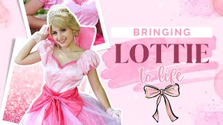 Bringing Lottie to Life 🎀 Party Princess Training  Happy Blonde [upl. by Upton]