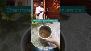 Ranveer Brars Chaat Masala Recipe  MasterChef  shortsfeed masterchef [upl. by Namus]