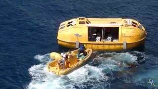 Crew Boat Drill at St Kitts  a Cruise Aficionados Video [upl. by Inot]