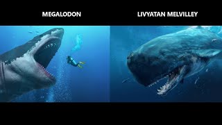 Megalodon vs Livyatan Melvilley [upl. by Anyg229]