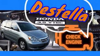 Honda 35 Check Engine Destella Sin Potencia Tiembla ……………………………… [upl. by Shelly]