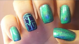 Trend quotCrackedquot Nagellack  Nails of the Day [upl. by Inaffets942]