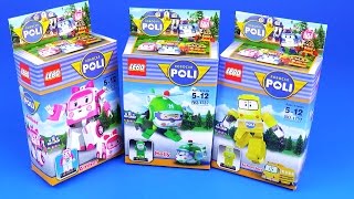 Robocar Poli Minifigures Lego toys [upl. by Alyak]